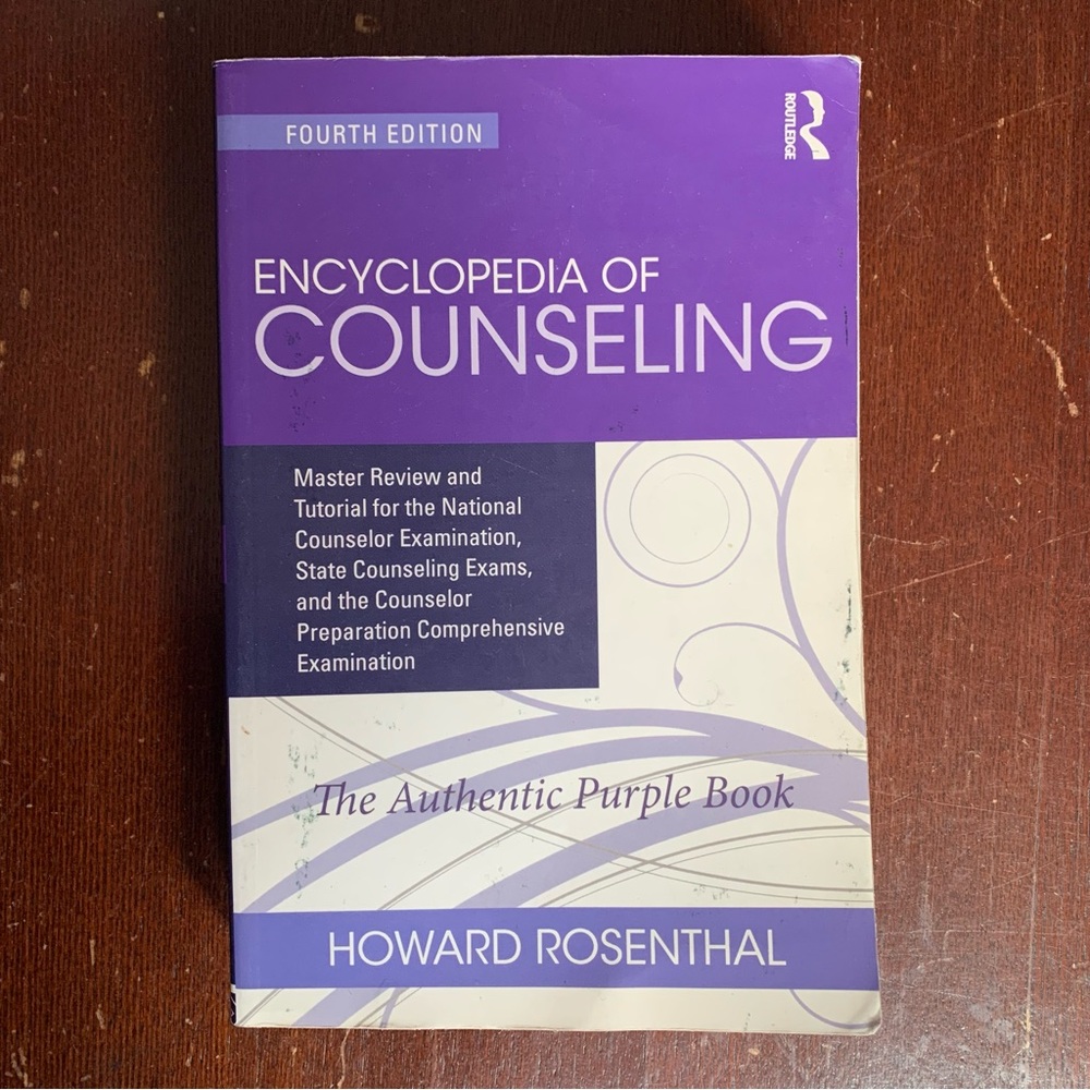 Encyclopedia of Counseling - Purple Cover